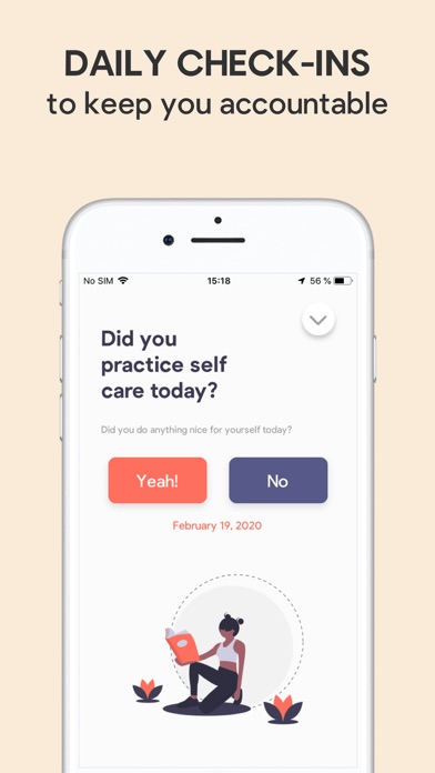 Sparkle: Self-Care Checklist screenshot 2