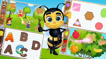 Learning ABC, 123 puzzle games