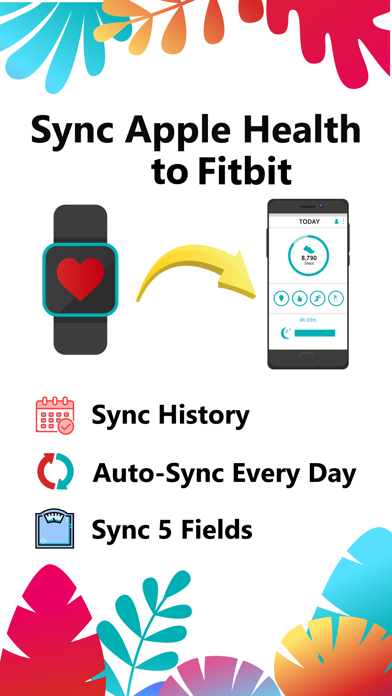 fitbit app sync with apple health