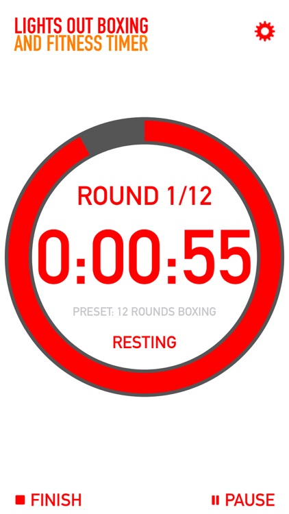 Lights Out Boxing Timer screenshot-3