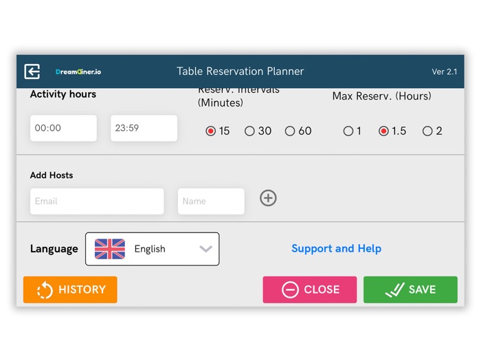 Restaurant Seating Planner