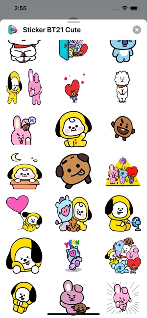 sticker bt21 cute on the app store