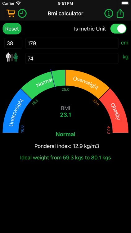 Calculate & Monitor BMI