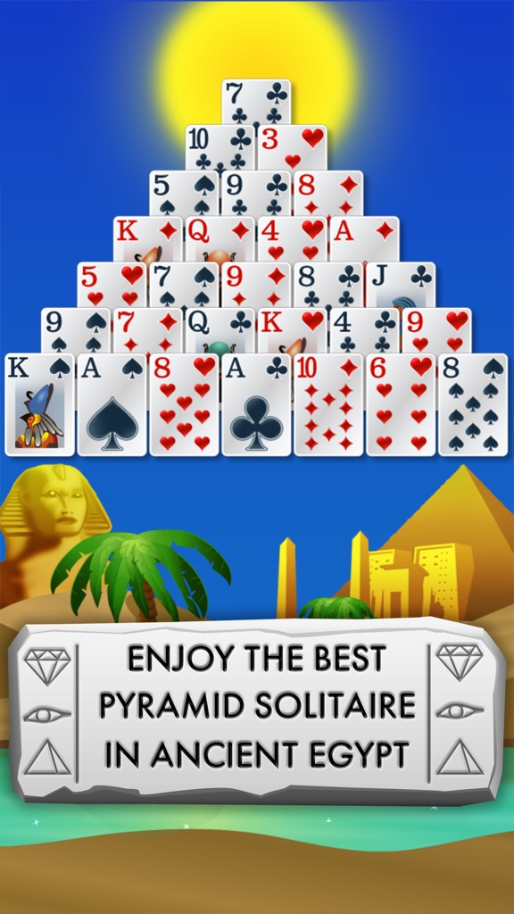 【图】Pyramid Solitaire – Egypt(截图1) 【图】Pyramid Solitaire – Egypt(截图1)