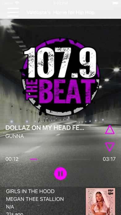 How to cancel & delete 107.9 The Beat LIVE from iphone & ipad 1