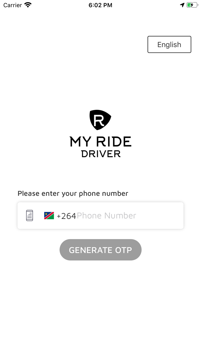 My Ride Namibia Driver