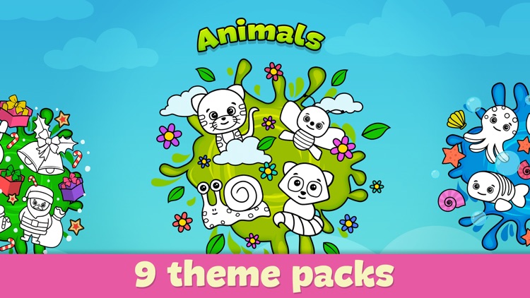 Baby coloring book for kids 2+ screenshot-3
