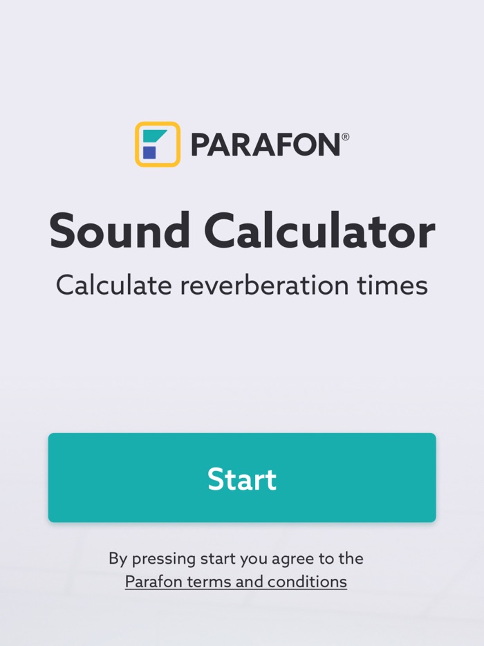 Parafon® Sound Calculator
