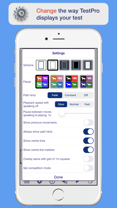 How to cancel & delete TestPro: FEI Dressage Sampler from iphone & ipad 4