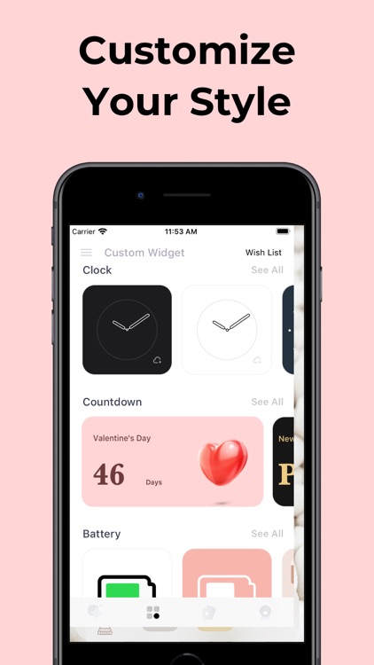 Colorful widget-Custom screen screenshot-4