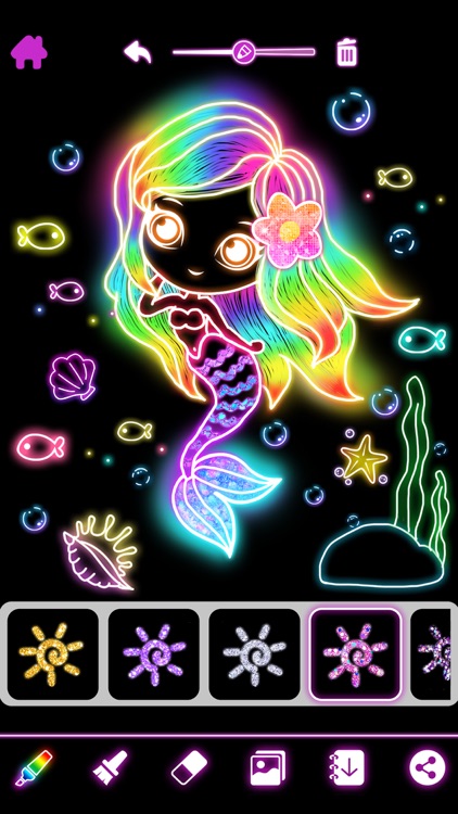 Sparkling Colors & Doodles screenshot-4