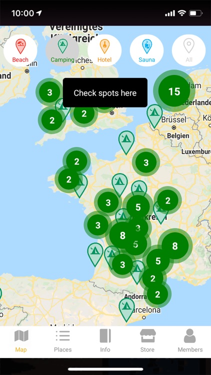 The NATURISM app