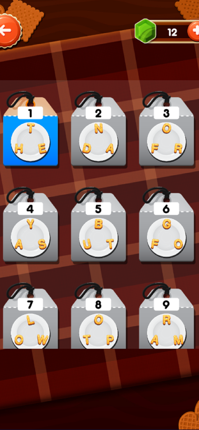 Word Chef Puzzle 2021