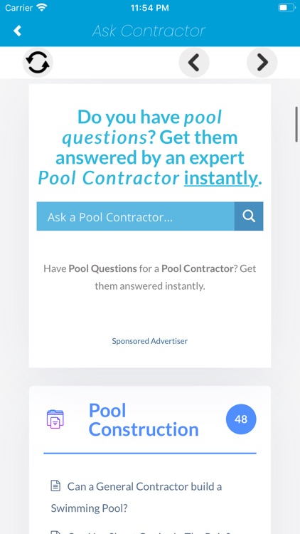 Pool Contractor