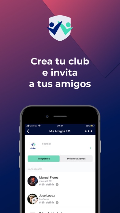 Screenshot #1 pour Clubes