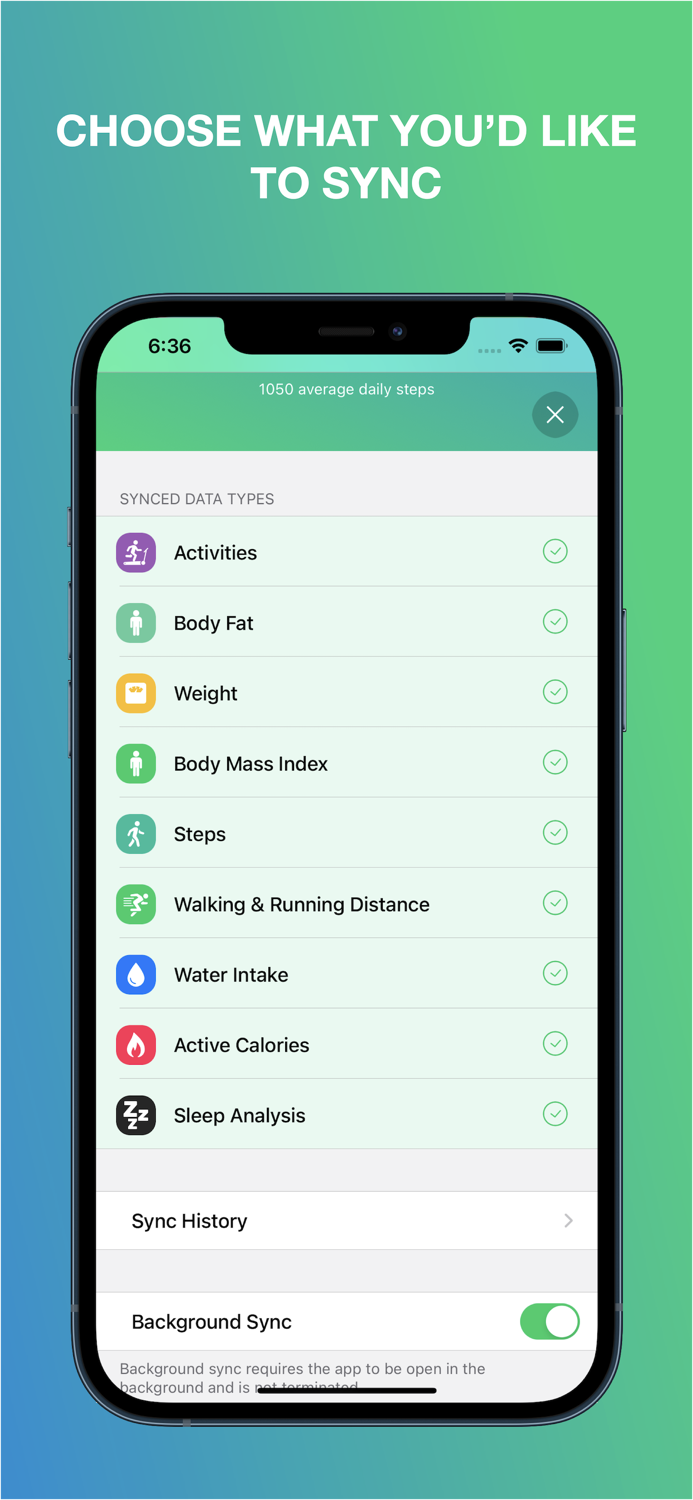 Health Import from Fitbit