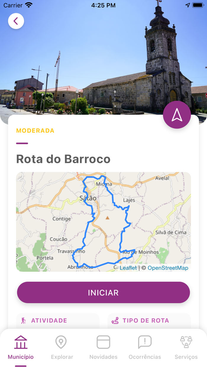 Sátão mais próximo
