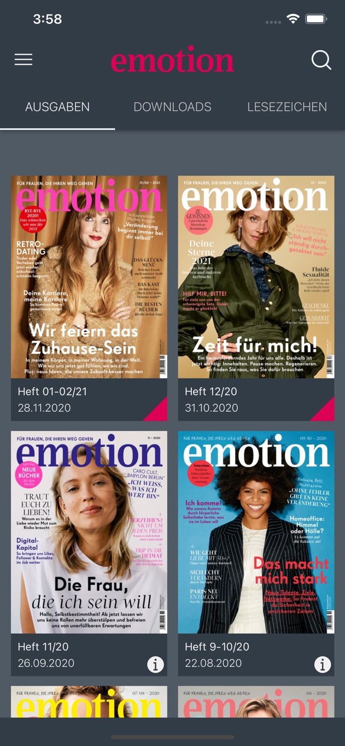 EMOTION – Frauenmagazin