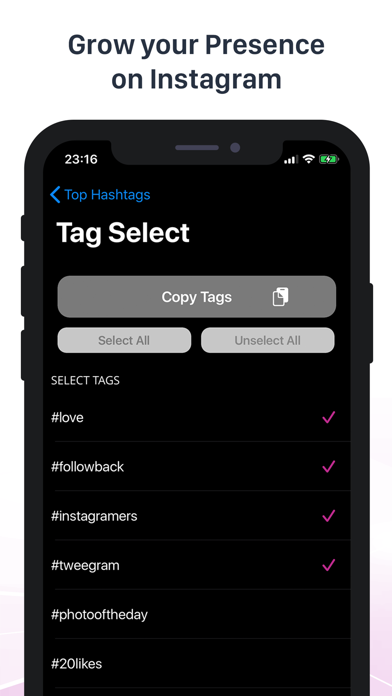 Hashtag Generator Pro+ screenshot 4