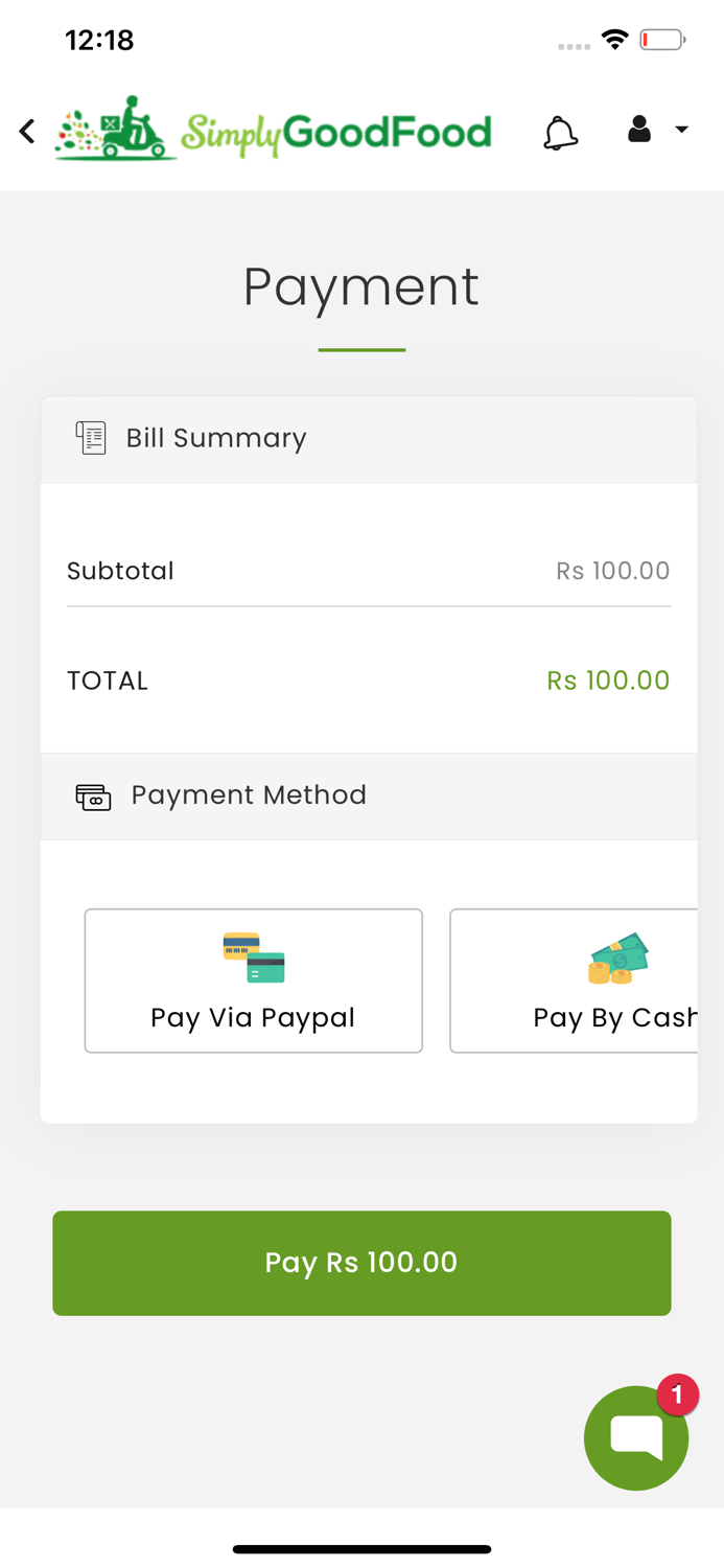 Simply Good FoodFood Delivery