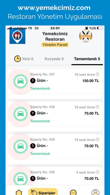 Restoran Siparis Takip screenshot-6