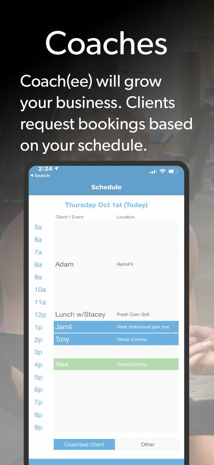 Coachee Personal Trainers Now