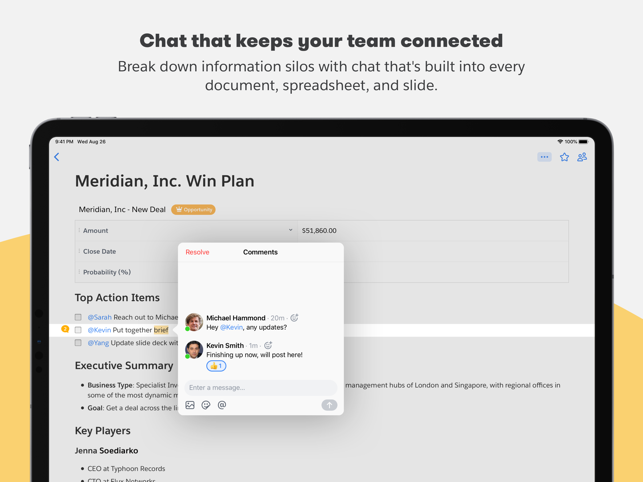 ‎Quip - Docs, Chat, Sheets Screenshot
