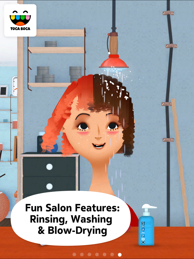 ‎Toca Hair Salon 2 Screenshot