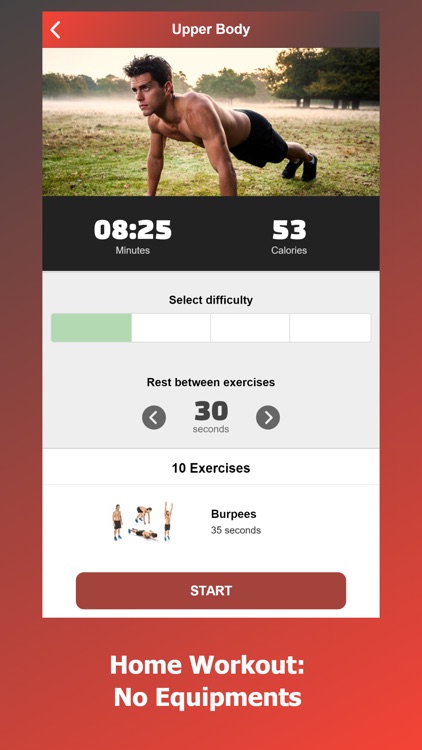 Home Workouts for Men screenshot-3