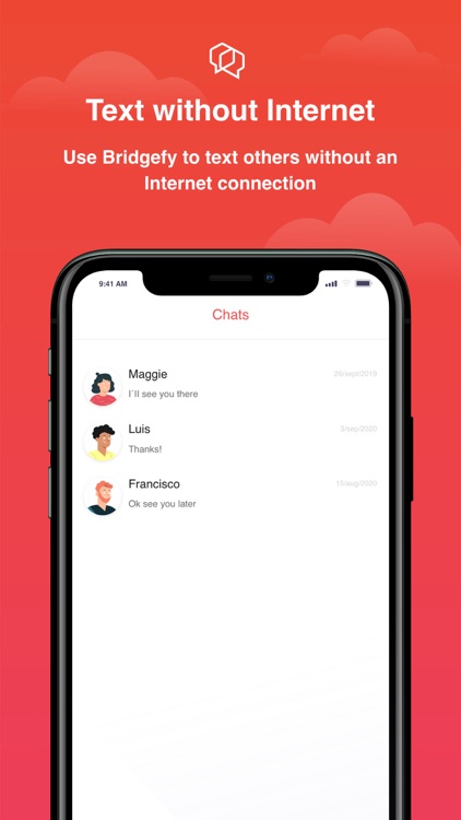 Bridgefy - Offline Messages
