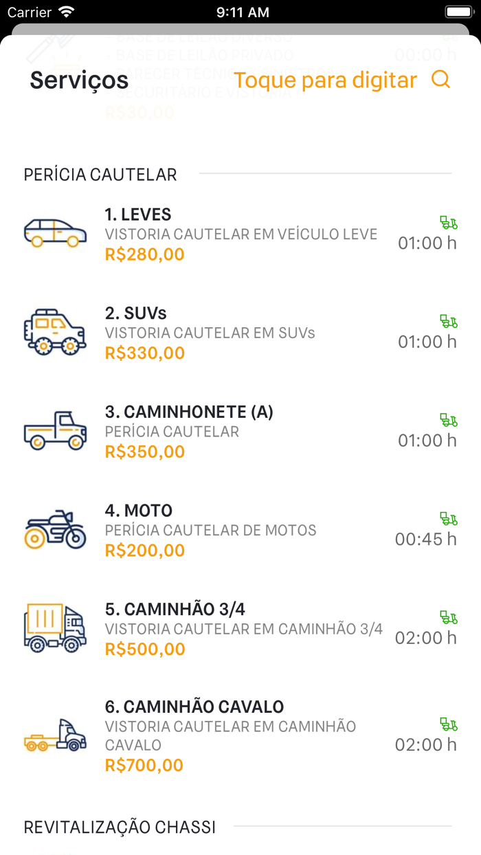 AutoList Vistorias