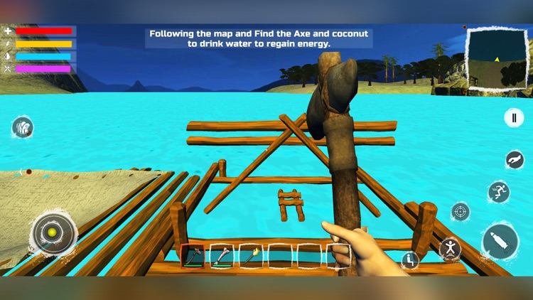 Raft Survival Island Simulator