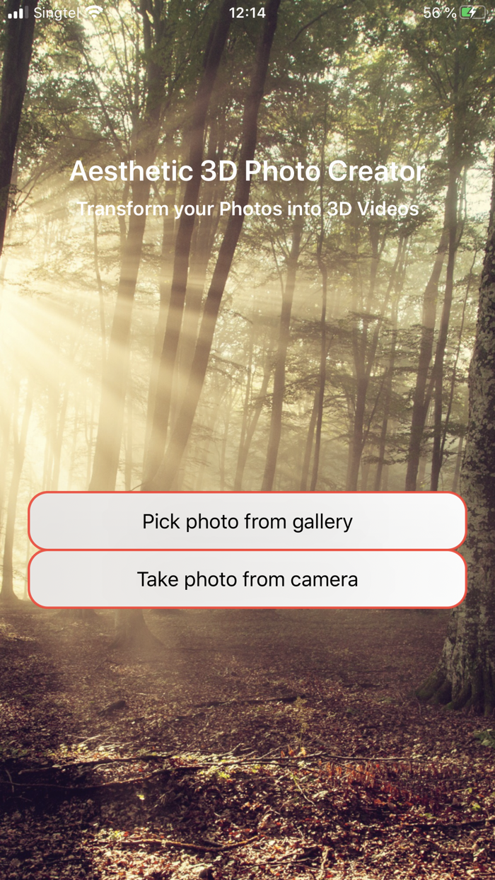 美观的3D照片创建器