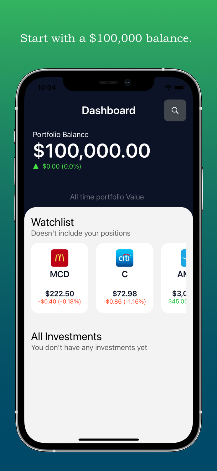 Paper Trading Stock Simulator