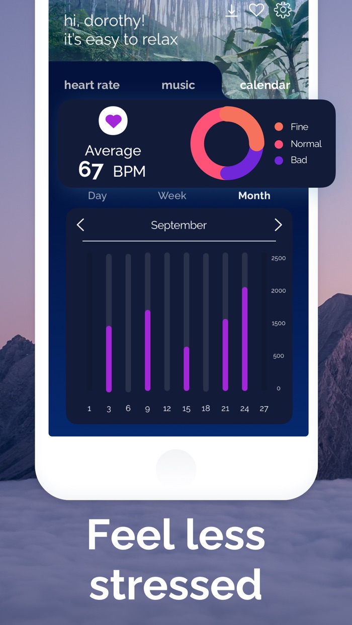 Pulse Rate. Relax for you.