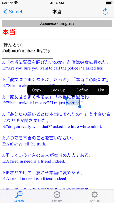 JapanDict2 screenshot 4
