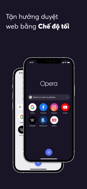 Opera: Lướt web nhanh, bảo mật