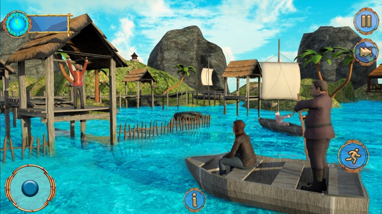 Raft Survival Ocean Sim Game screenshot-3