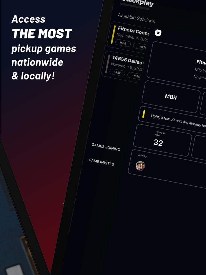 uballn - pickup basketball app
