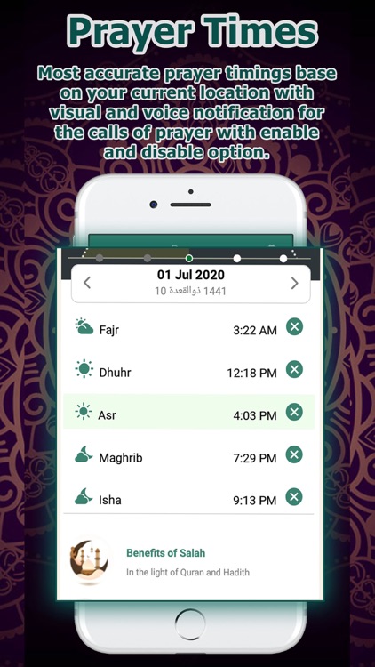 Muslim Plus- Prayer Timings