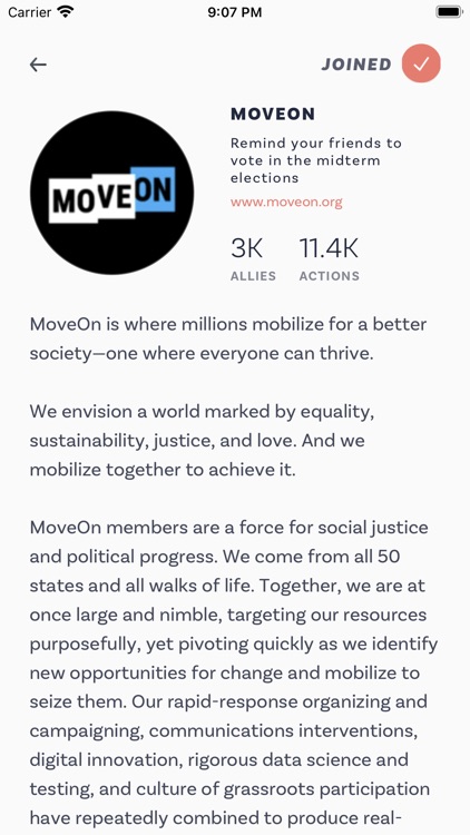 Impactive: Organize Online