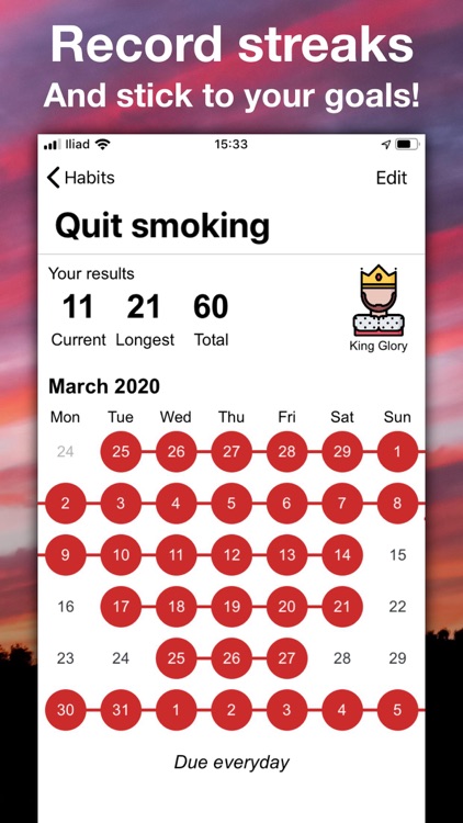 Habit Tracker ∞