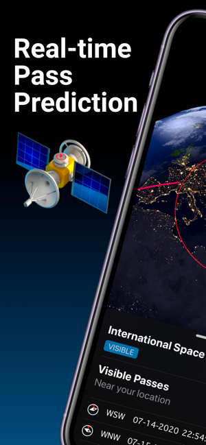 Real-time Satellite Tracker