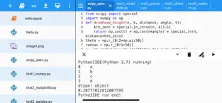 Скриншот 3 Python3IDE iphone