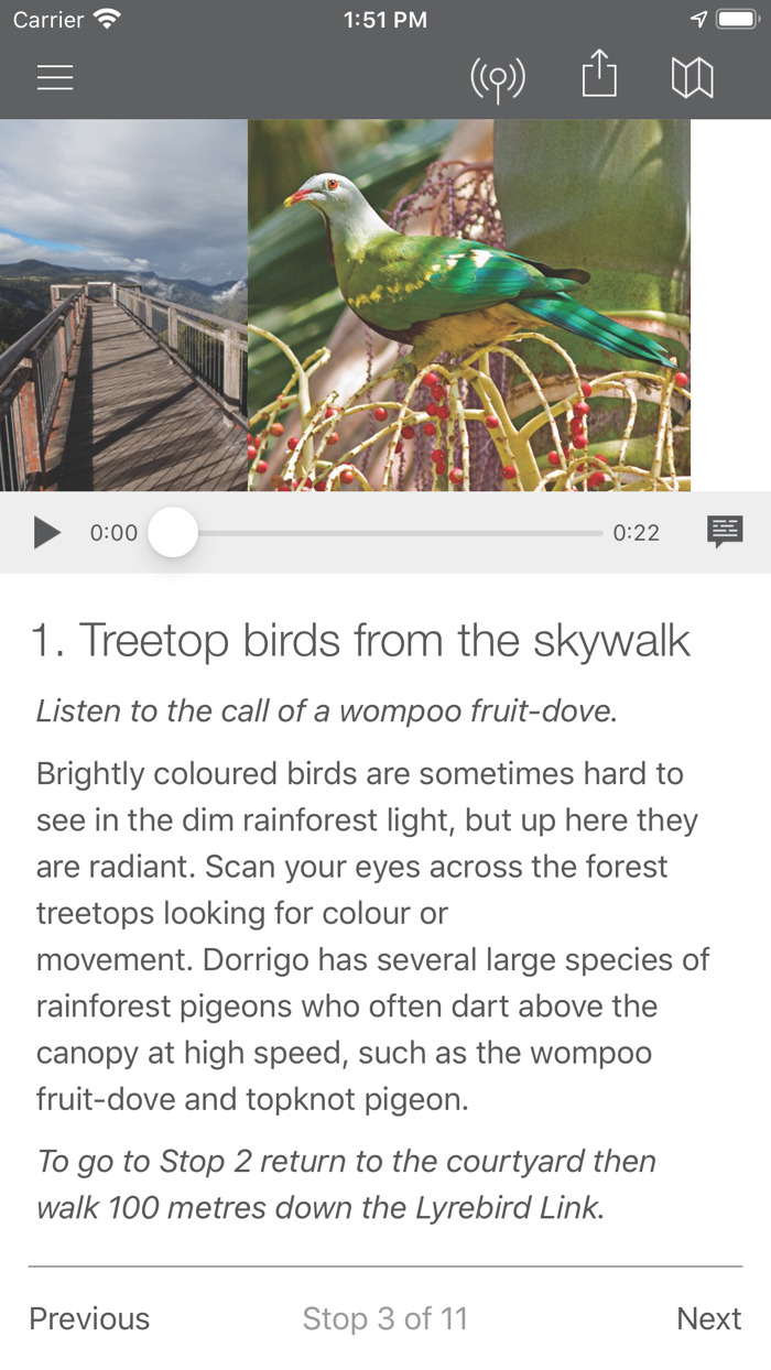 NPWS Self guided tours