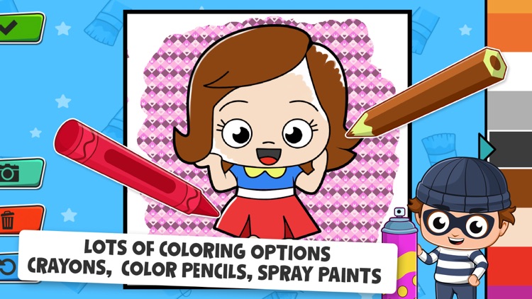 Baby Town - Coloring Games 2+ screenshot-3