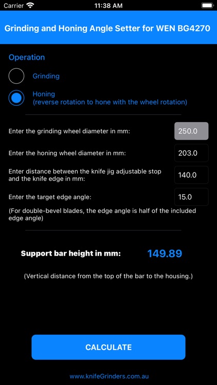 Angle Setter for WEN BG4270 screenshot-3