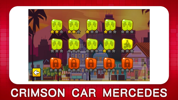 Crimson Car Mercedes screenshot-3