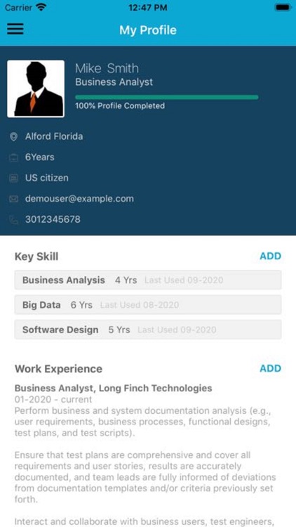 VeriiPro Job Search & Career screenshot-3