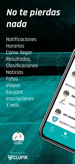 Game screenshot Academia Voleibol Cordoba apk